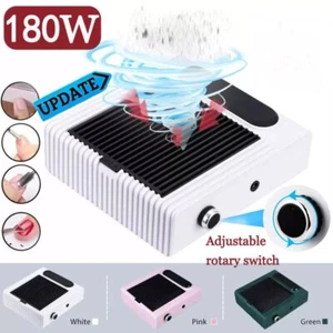 180W Strong Power Nail Dust Collector Nail Salon Equipment With Remove Filter - Picture 1 of 49