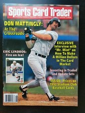 Sports Card Trader Magazine June 1992 Don Mattingly 