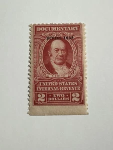 US Internal Revenue Stamp Scott # R374 - $2 Series 1943 Overprint Mint MNH OG - Picture 1 of 2