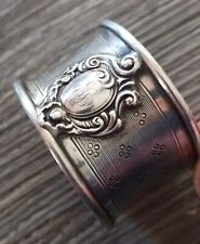 ANTIQUE FRENCH 950 SILVER NAPKIN RING, BERTHIER PHILIPPE  1841