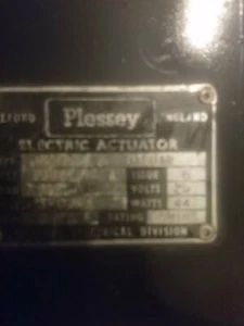 Plessey Electric Actuator 5/305 CZ53681/12/A Type Jaguar RAF Vintage Aircraft - Picture 1 of 6