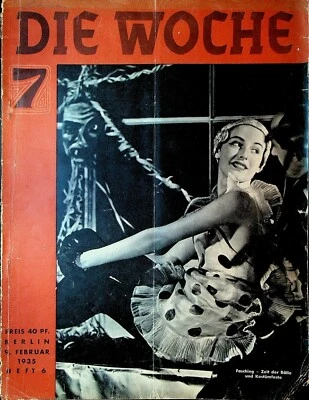 Die Woche Magazine February 9 1935 Russian Army Ships Poland - Image 1 of 4