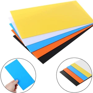 Multi Color Plate Polypropylene Plastic Sheet DIY Crafts Toy Model Making Board - Bild 1 von 15
