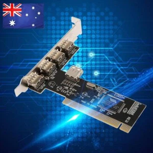 PC 4 Ports PCI to USB 2.0 HUB Riser PCI Expansion Card Adapter Converters - Afbeelding 1 van 8