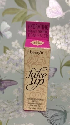 Benefit Fake Up Hydrating Crease Control Concealer -  02 Medium - Full Size-NIB* - Image 1 of 2