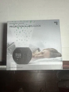 Sharper Image Digital Alarm Clock Star Machine Nature 6 Sounds NIB - Picture 1 of 4