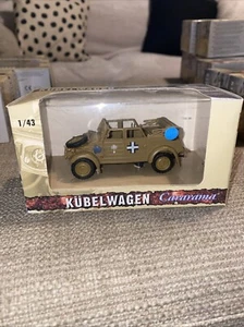 VOLKSWAGEN KUBELWAGEN TYPE 82 MODEL CAR 1:43 SAND CARARAMA OPEN TOP VW KUBEL R0 - Picture 1 of 4