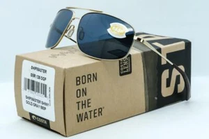 NUEVAS GAFAS DE SOL COSTA DEL MAR SHIPMASTER Marco Dorado/Gris 580P Lente Polarizada - Imagen 1 de 5