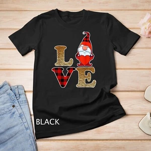 Gnome San Valentín Día del Amor San Valentín Gnomos Corazón Mujeres Camiseta Unisex - Imagen 1 de 15