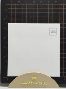 Buste Hallmark marcate buona posta bianche 5 1/2 x 5 1/2" lotto di 35 NOS nuove - Foto 1 di 4