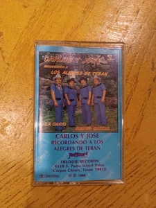 CARLOS Y JOSE Recordando A Los Alegres De Teran USED CASSETTE TAPE IN EXC COND - Picture 1 of 4