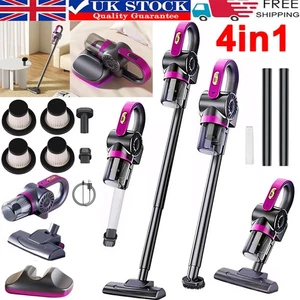 4 in 1 Stick Handheld Vacuum Cordless Vacuum Cleaner For Carpet Floor Pet Hair - Picture 1 of 15
