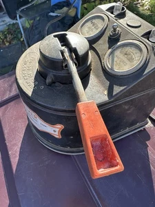 Trasformatore volantino americano vintage A C Gilbert 19B 300 watt con maniglia di controllo - Foto 1 di 11