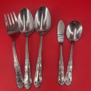 Oneida Oneidacraft Venus Edelstahl Besteck Servieren Butter Zucker Utensilien - Bild 1 von 6