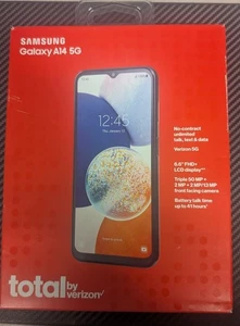 Total por Verizon Prepago Samsung Galaxy A14 5G 6.6” Pantalla LCD FHD 64GB - Imagen 1 de 2