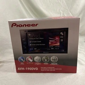 NIB Pioneer DVD Receiver AVH-190dvd - Picture 1 of 4