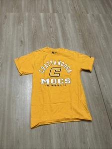 Russell Chattanooga Mocs Chattanooga, TN Yellow T-Shirt Men’s Size S - Picture 1 of 4