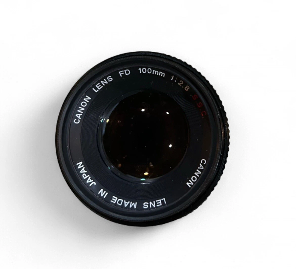 Canon FD f/2.8 100mm Focal Camera Lenses for sale | eBay