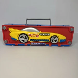 Vtg Hot Wheels Carry Case 6 Car Storage Splittin’ Image 1998 - Picture 1 of 11
