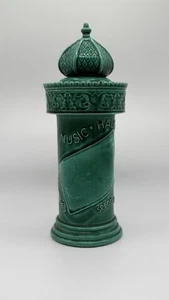 1940's Green/Teal Ceramic Franor Royale Perfume Bottle - Vintage - Bild 1 von 10
