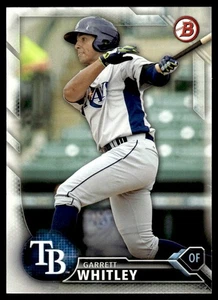 2016 Bowman Prospects Garrett Whitley Tampa Bay Rays #BP68 - Picture 1 of 2