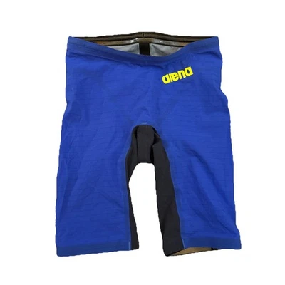 NEW Mens Arena Powerskin Carbon Air Jammer SL Electric Blue And Titanium Blue - Image 1 of 4