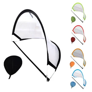 Folding Soccer Goal Outdoor Football Nets Soccer Goal Portable Training For Kids - Picture 1 of 14