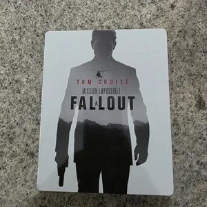 Mission Impossible Fallout 4K +Blu-ray Steelbook Movie Free Shipping - Picture 1 of 7