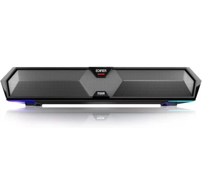 Edifier MG300 Computer Speakers Computer SoundBar RGB LED Gaming Speakers Mic - Image 1 of 4