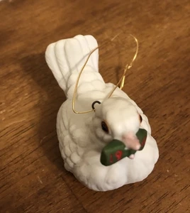 1980 Dave Grossman Design - 1980 White Dove Ornament - Made in Japan - Bild 1 von 7