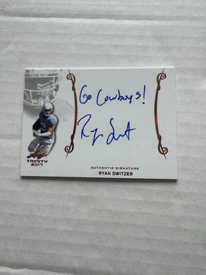 2017 Leak Authentic Signature Ryan Switzer RC Tar Heels Dallas cowboys  - Image 1 of 3