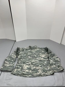 Army Combat Uniform Jacket Mens Medium Short ACU Camo Military Coat Ripstop NSN - Picture 1 of 14