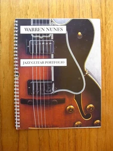 Portafolio de guitarra de jazz Warren Nunes 1976 Merlín Music patrones de notación blues - Imagen 1 de 1