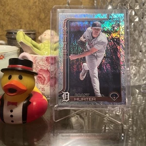 Brant Hurter Detroit Tigers 2025 Topps Series 1 SandGlitter RC - Picture 1 of 2