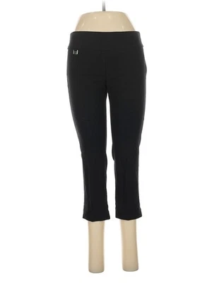 Pantalones activos negros Alfani para mujer 6 Petites Foto 1 de 4