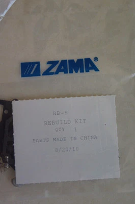 ПОДЛИННЫЙ ZAMA КАРБЮРАТОР РЕМОНТНЫЙ КОМПЛЕКТ # RB-5 для C1S-H4A, B, C H8 H8A карбюраторы - Изображение 1 из 2