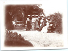 Cannes Femmes Dans Un Jardin Vintage Citrate Print 1903 Tirage Vintage Ti