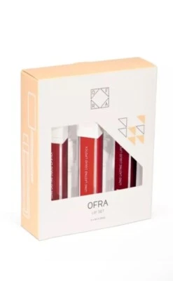 OFRA The REDS 3 Piece Long Lasting Liquid Lip Set NIB Full Size - Image 1 of 4