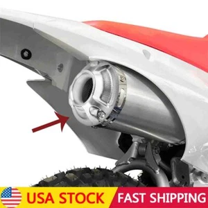 Exhaust Power Tip w/Spark Arrestor Screen For Honda CRF50F CRF70F CRF80F CRF110F - Picture 1 of 11