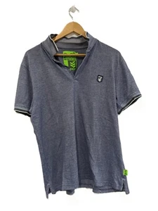 Gio-Goi Herren Freizeit Langarm Hemd in Blau Gr. L, Maschinenwaschbar Baumwolle - Bild 1 von 5