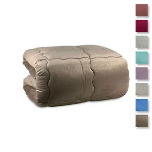 Trapunta piumone invernale letto matrimoniale Marta Marzotto velluto Velvet 4735 - Picture 1 of 13