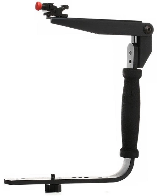 Pro Series 180° Quick Flip Rotating Flash Bracket Arm Holder for Canon Nikon - Image 1 of 3