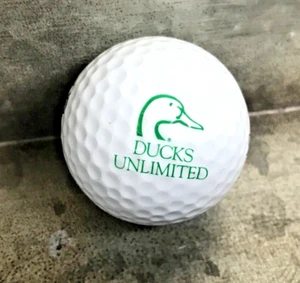1 Vintage New Ducks Unlimited Souvenir Golf Ball 1990's Wilson ProStaff Distance - Picture 1 of 3