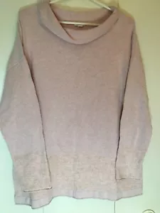 Pure Jill NWT Light Pink Sweater Career Wear Modest Spring Summer Boho Trendy - Picture 1 of 11