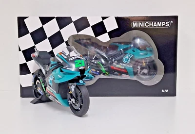 Model 1:12 Minichamps Motogp Yamaha Yzr-M1 Petronas Morbidelli 2021 Die Cast - Image 1 of 4