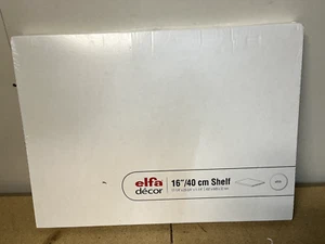 Elfa Decor Shelf 16"/40cm - White (17-1/4" x 23-3/4" x 1-1/4") 604215 - Picture 1 of 2