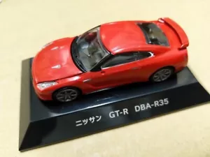 F-Toys 1/64 Sport Car NIssan GTR R35 Supercar Red static model - Picture 1 of 5