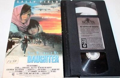 Not Without My Daughter (VHS, 1990) Sally Field, Alfred Molina, Sheila Rosenthal - Image 1 of 2