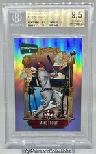 2020 MIKE TROUT Panini Diamond Kings DOWNTOWN #1 BGS 9.5 GEM MINT ROY 3XMVP HOF