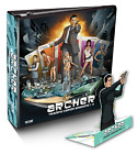 Archer seasons 1-4 factory sealed binder / album with B1 standee card inside